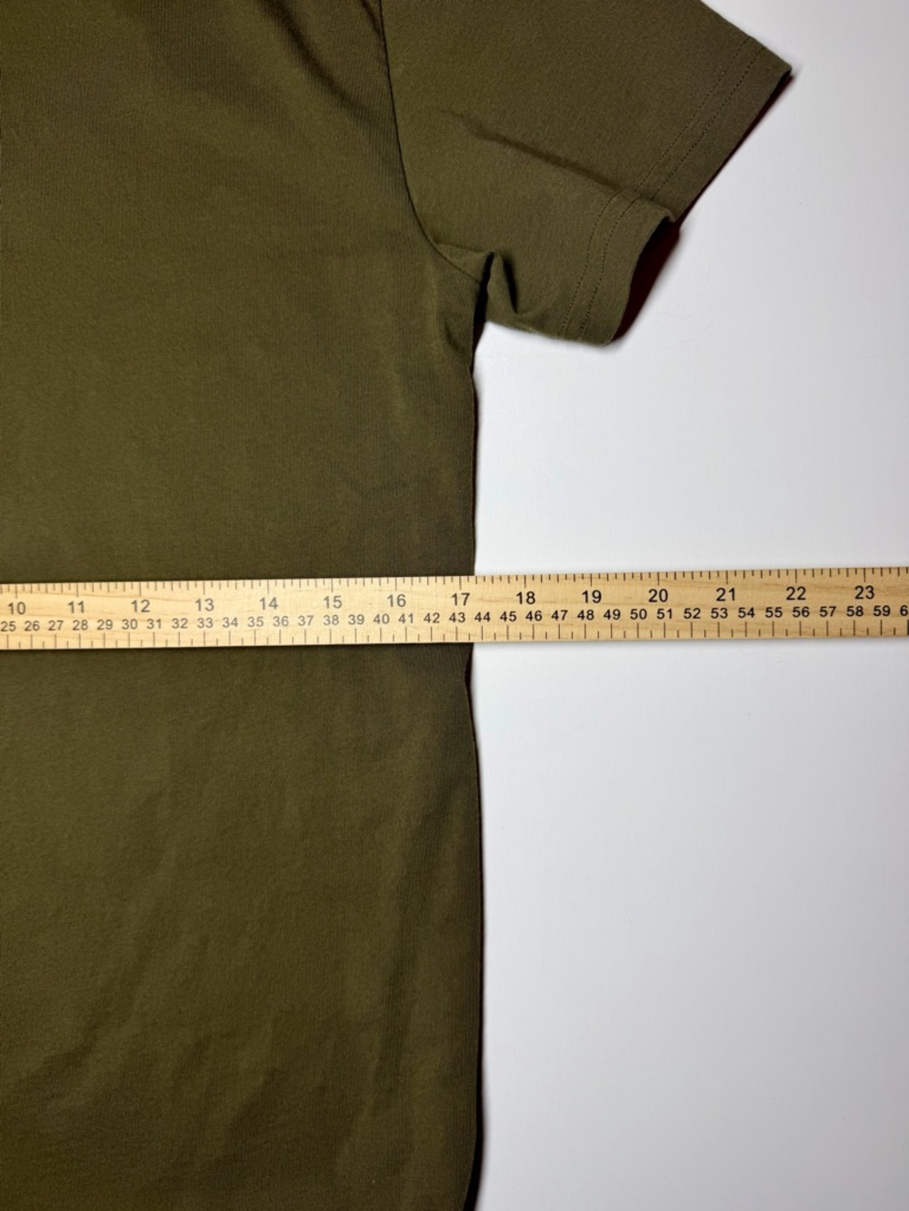 7 For All Mankind Men’s Olive Green Polo Shirt‎ XS 100% Cotton - Picture 5 of 5